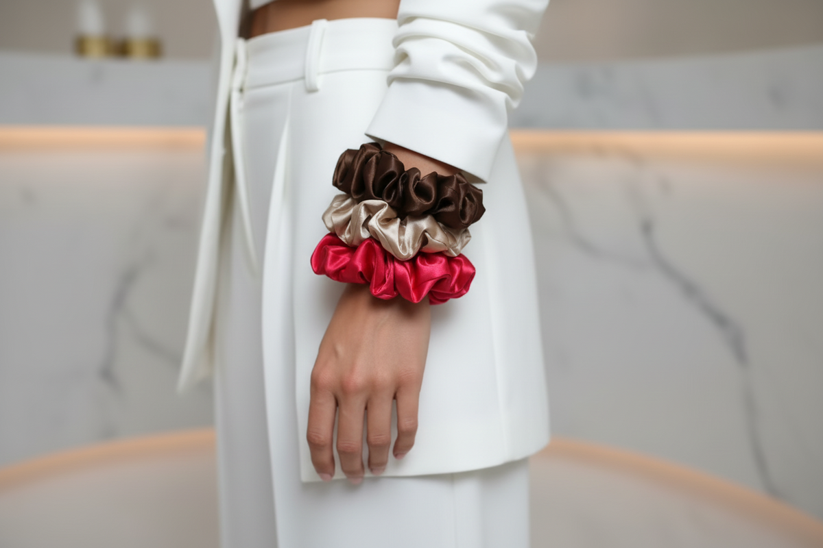 MID SIZE SCRUNCHIES (3)