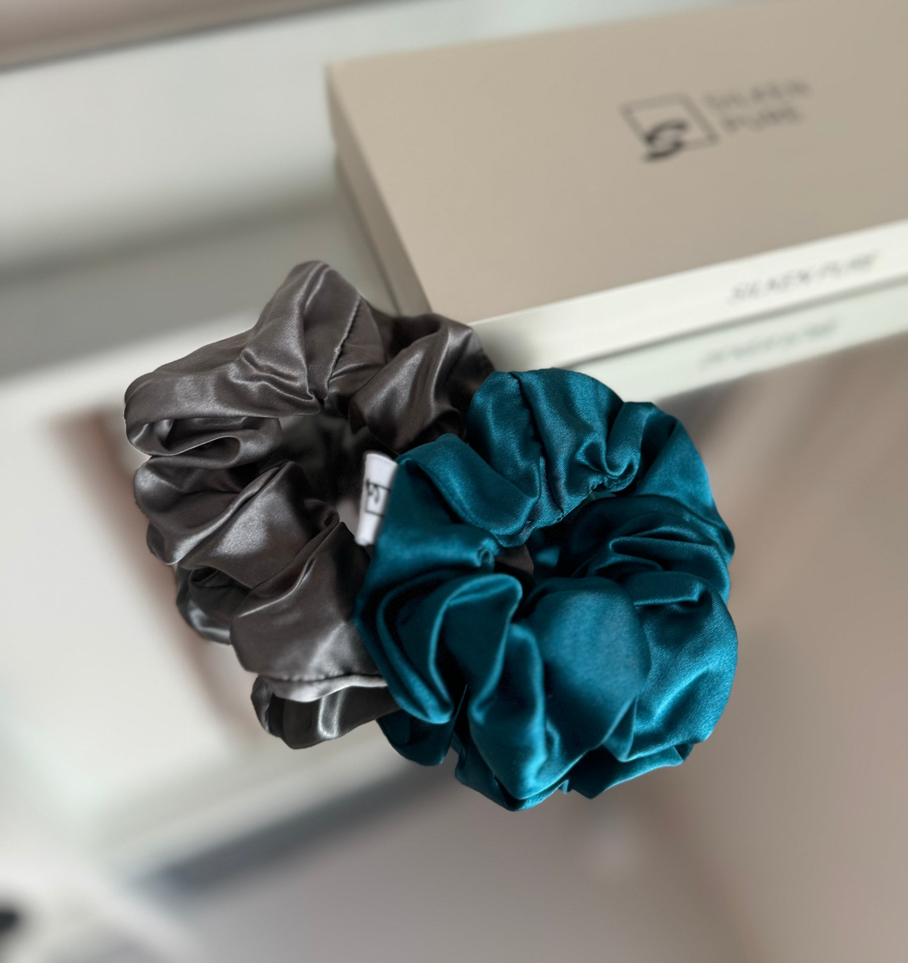 Tammy’s Duo- 2 thick scrunchies