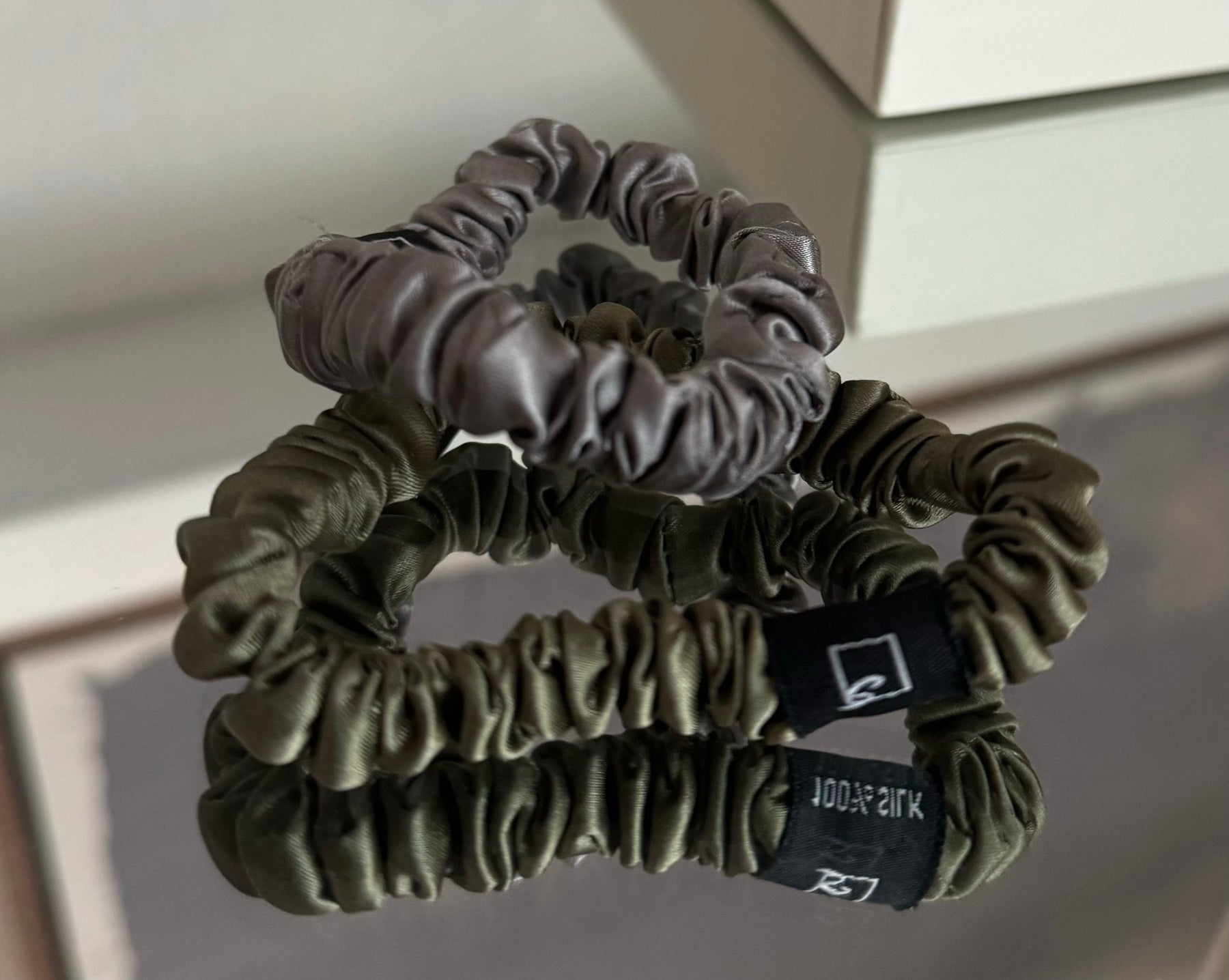 Skinny scrunchies Duo-