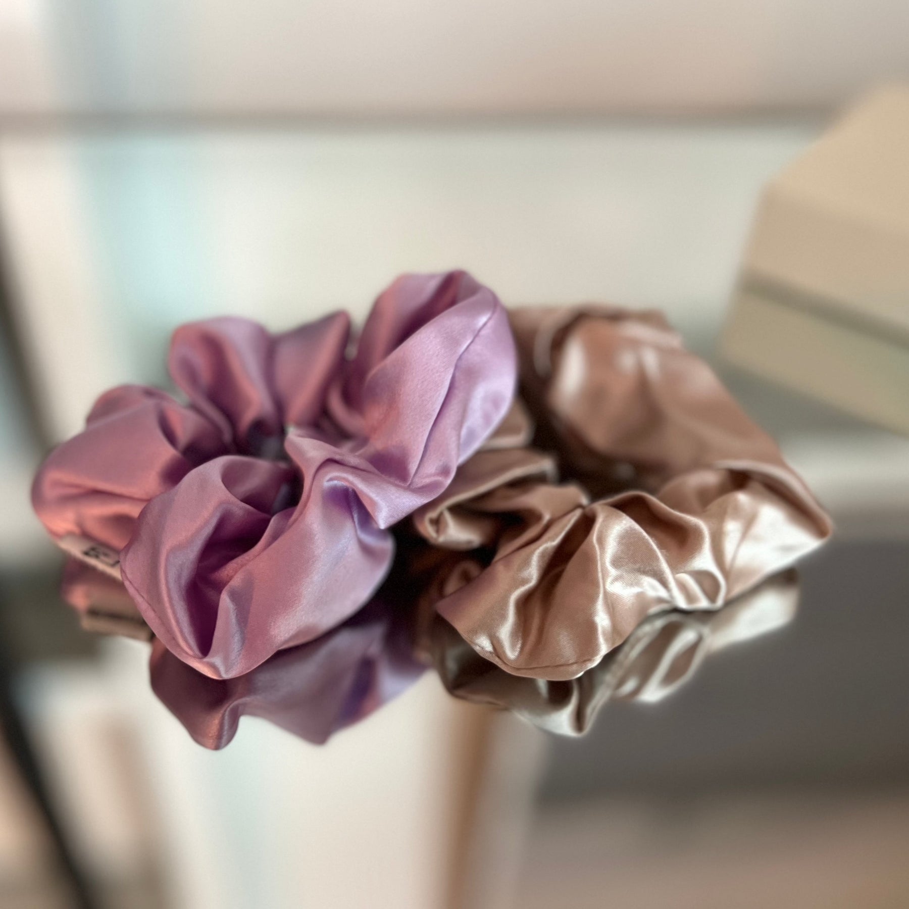 Tammy’s Duo- 2 thick scrunchies