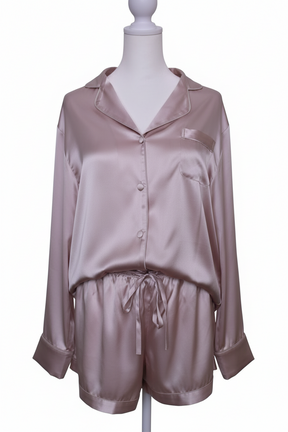 PJ: LONG SLEEVE / SHORTS-Final Sale