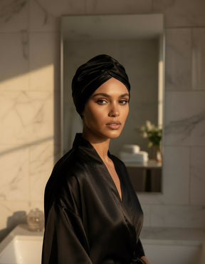 Double Lined Hair Turban                Restock 12/1/25