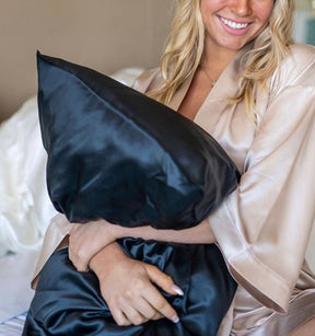 Silk Zippered Pillowcase~award winning pure mulberry silk