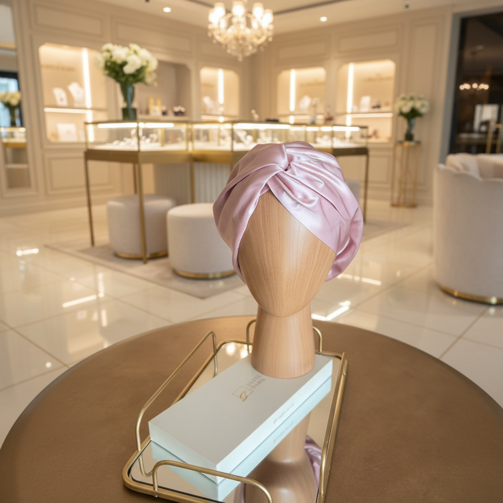 NEW Adjustable Double-Lined Silk Hair Turban | Preorder Now
