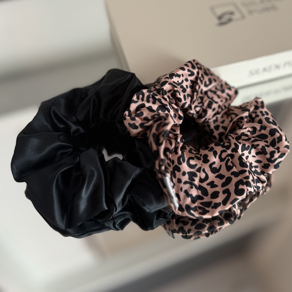 Tammy’s Duo- 2 thick scrunchies