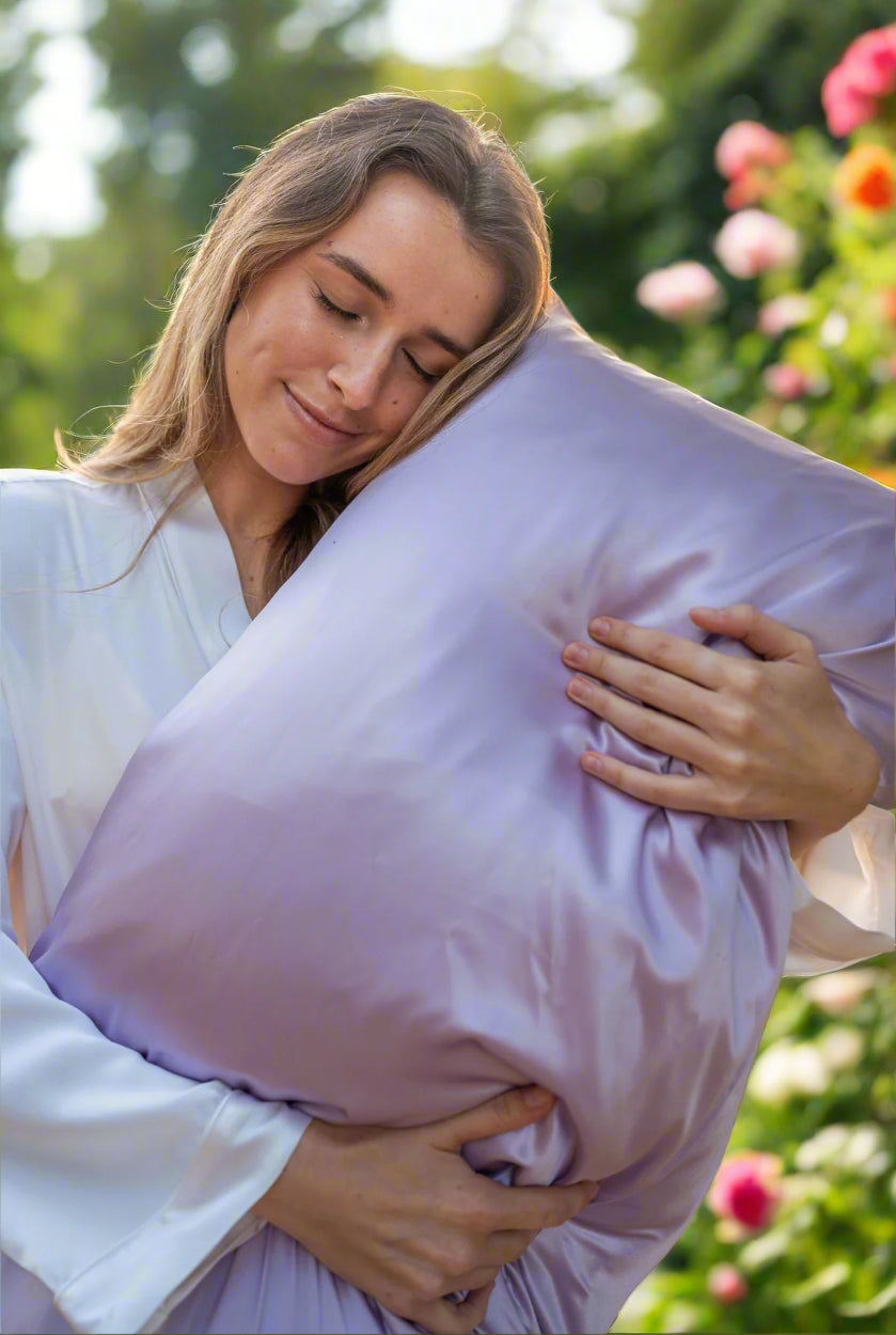 Silk Zippered Pillowcase~award winning pure mulberry silk