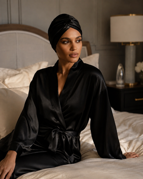 Sold out 3 times! Will definitely sell out again! Double Lined Silk Hair Turban~4 colors~
