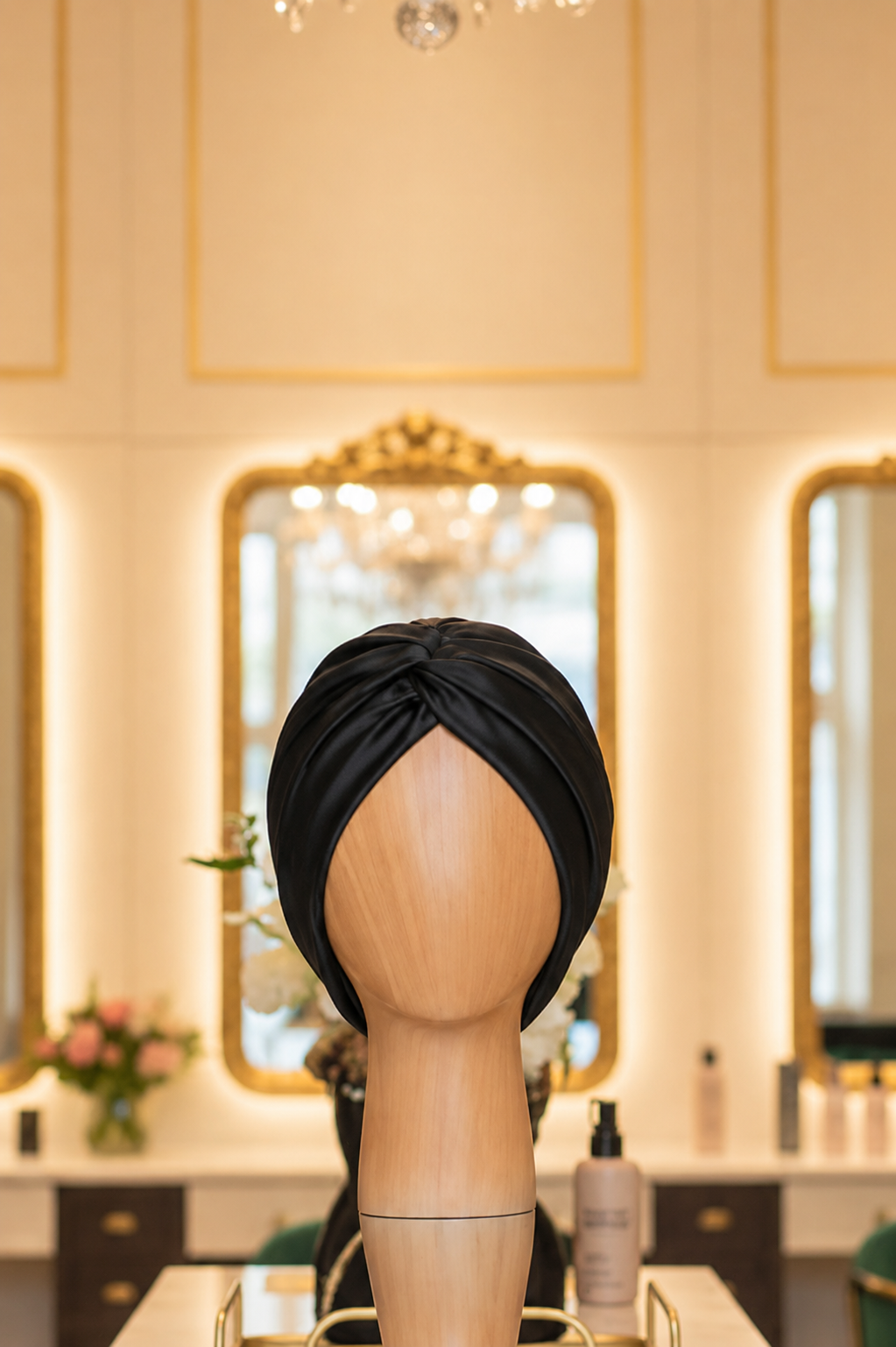 Sold out 3 times! Will definitely sell out again! Double Lined Silk Hair Turban~4 colors~