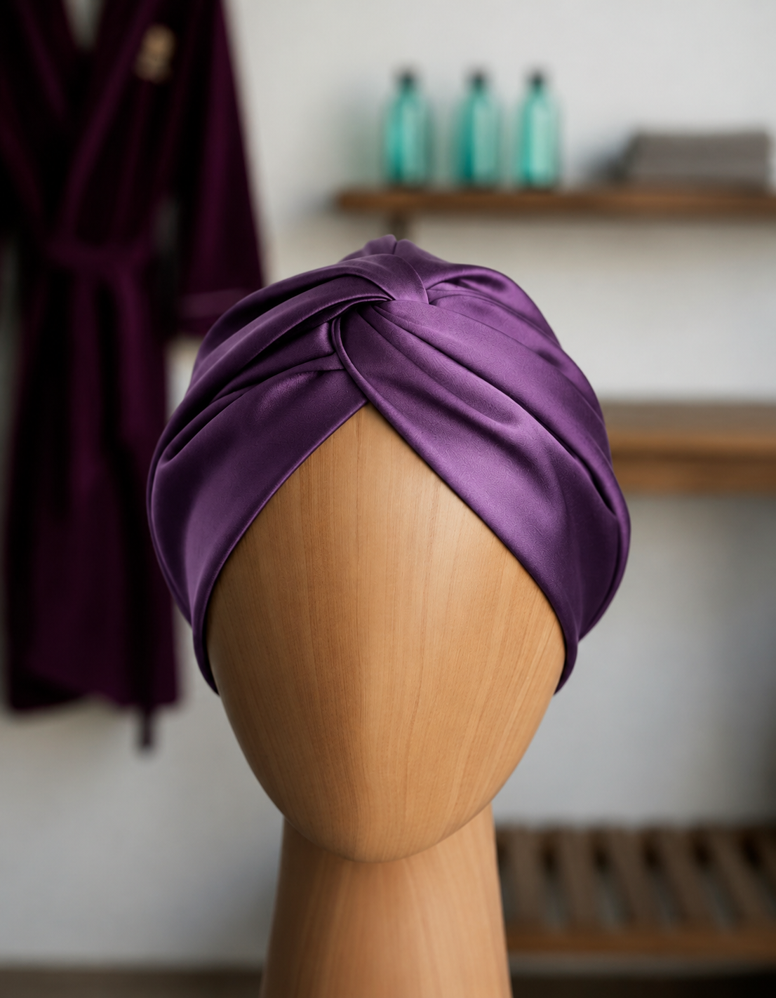 NEW Adjustable Double-Lined Silk Hair Turban | Preorder Now