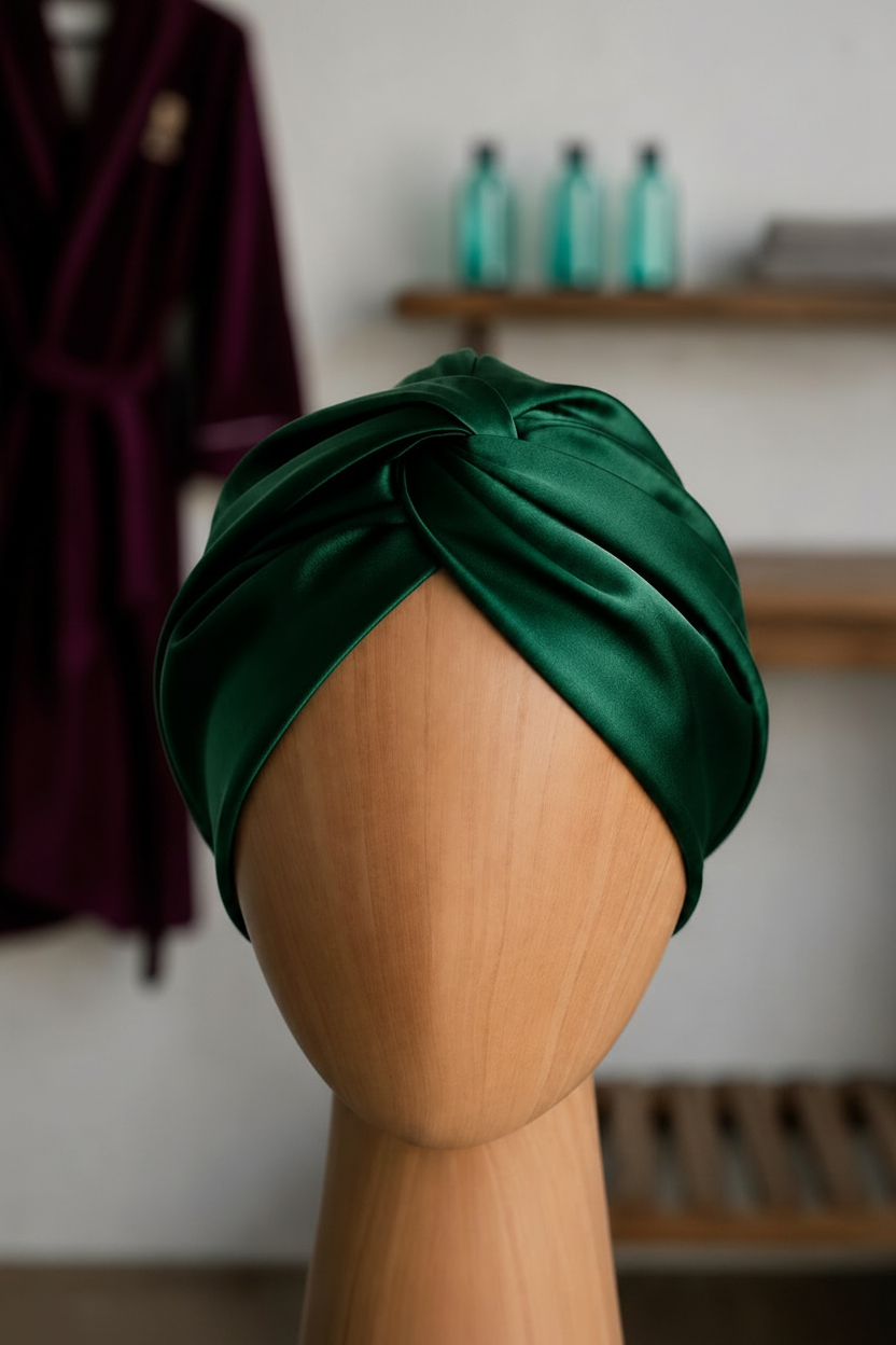 NEW Adjustable Double-Lined Silk Hair Turban | Preorder Now
