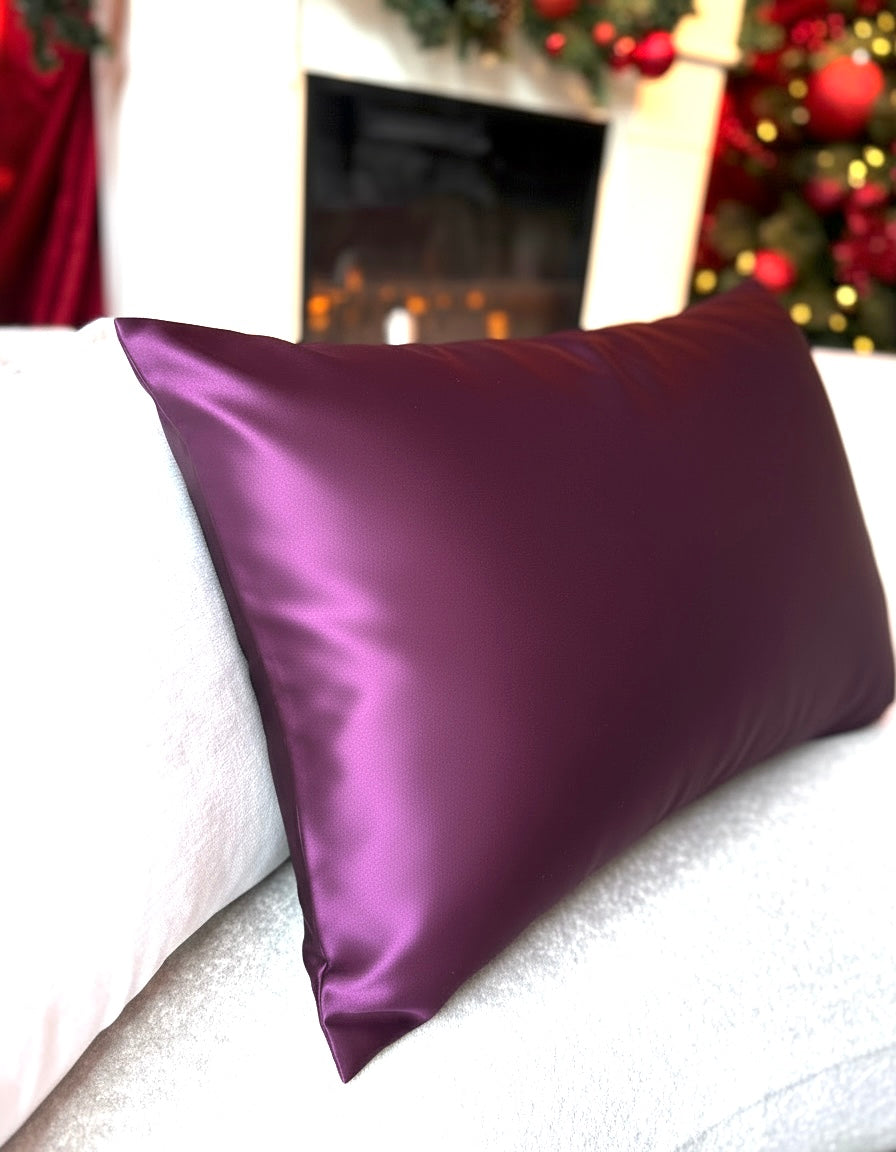 Silk Zippered Pillowcase~award winning pure mulberry silk