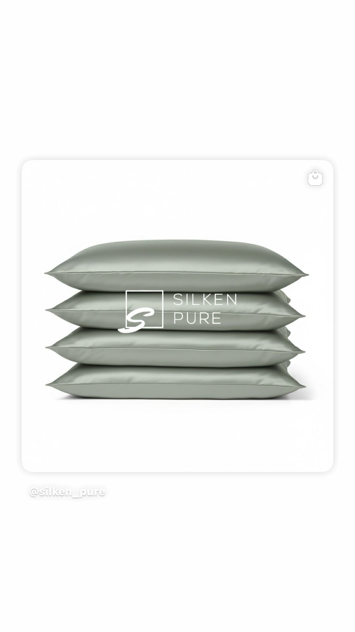 Silk Zippered Pillowcase~award winning pure mulberry silk