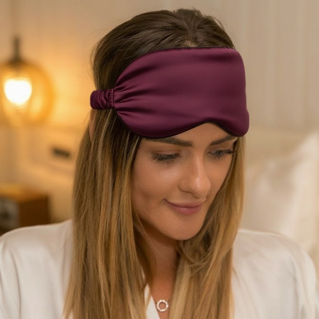 Pure Silk Sleep Mask- 100% Light Blocking- Award Winning! – Silken Pure