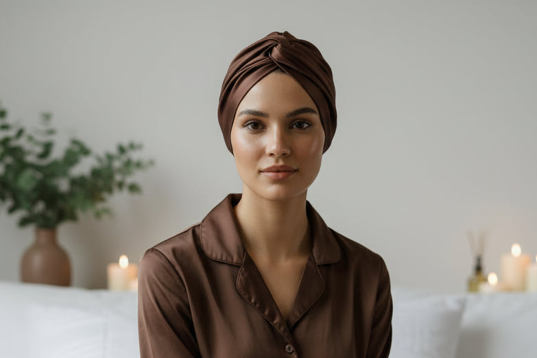 Sold out Twice! Double Lined Silk Hair Turban~3 New colors~