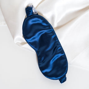 Sleep Mask - Blue - Silken Pure